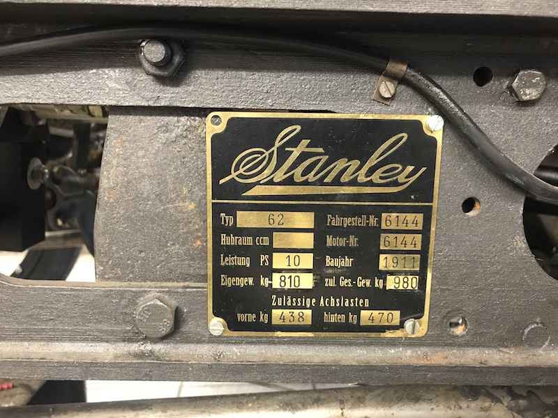 Stanley Dampfmotor Wagen Restauration 02