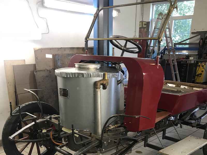 Stanley Dampfmotor Wagen Restauration 03