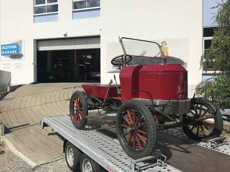 Stanley Dampfmotor Wagen Restauration 08